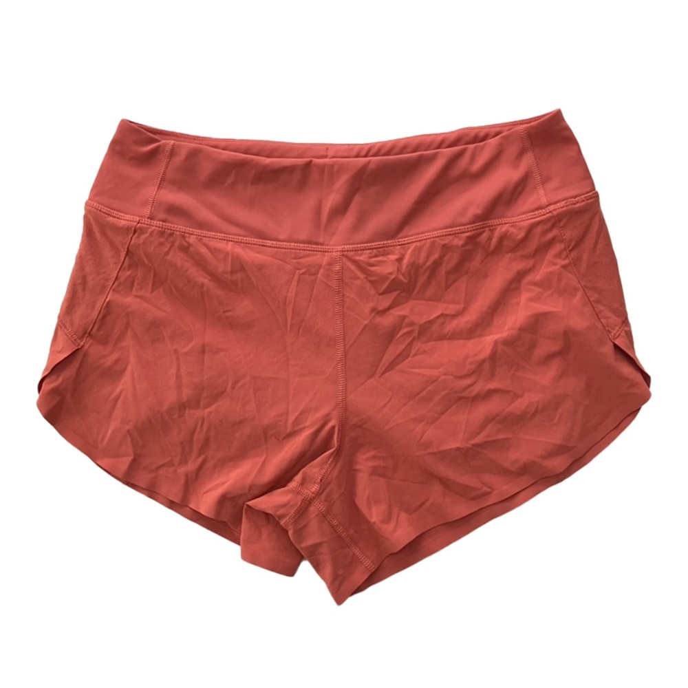 Athleta Shorts Women's Size:SMALL Medium Orange Athletic Running Gym Lined